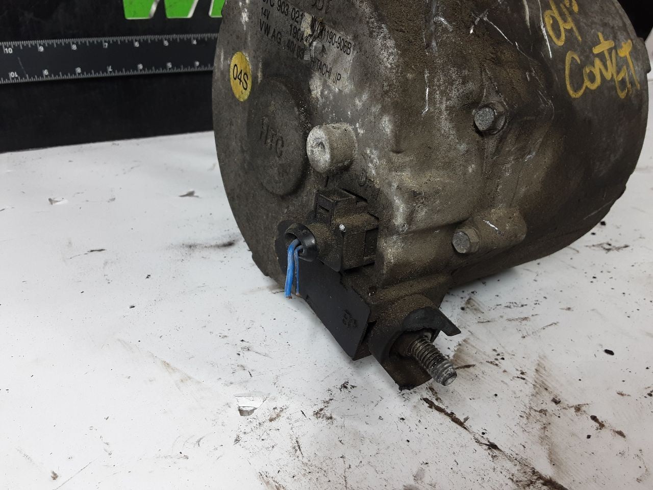 Bentley Continental GT 2004 Alternator P/N 596933