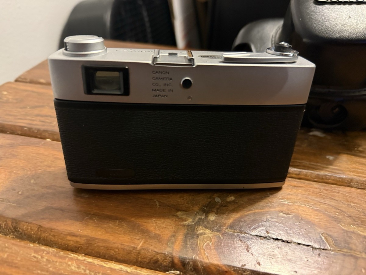 CANON Canonet S/ Lens SE 45mm F1.7 UNTESTED AS IS CORROSION