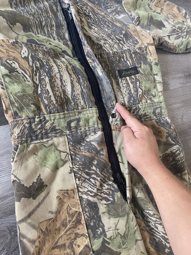Liberty Rugged Outdoor Gear Coveralls Camo Youth Size 14 Insulated Zip Leg Comfy - Picture 6 of 17