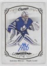 2015-16 Upper Deck Champ's Auto Antoine Bibeau #170 Auto 7ci