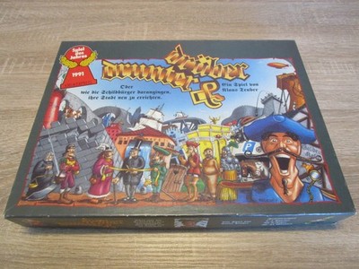 Drunter & Drüber Hans Im Glück Spiel Des Jahres 1991 von Klaus Teuber Neu! OVP 