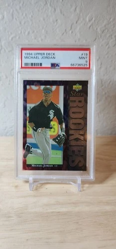 1994 Upper Deck #19 Michael Jordan (RC) PSA 9