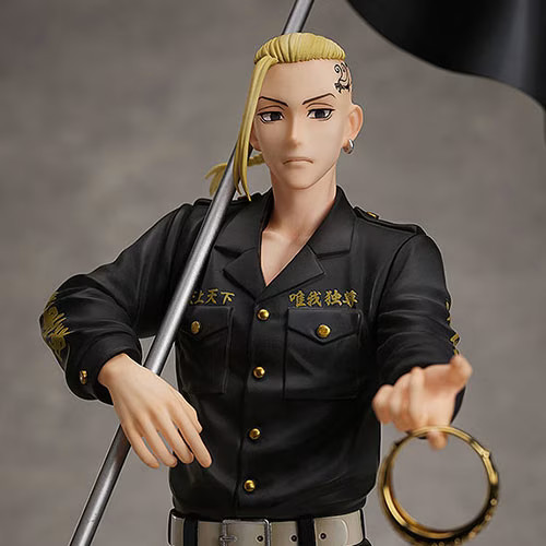 Figurine Draken Tokyo Revengers 19cm édition collector avec bague