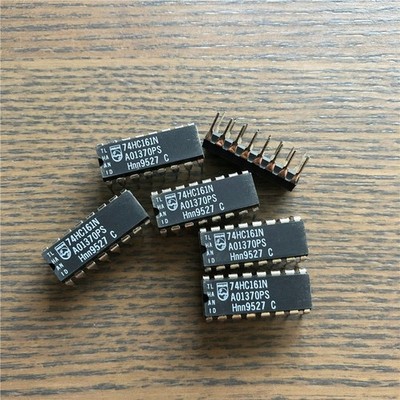 10pcs   74HC161N 74HC161 4-BIT Binary Counter PDIP16 #nm