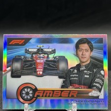 Zhou Guanyu CAM-ZG Camber 2023 Topps Chrome F1 Card