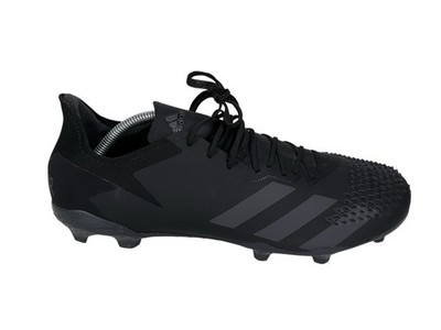 Adidas Predator Football Boots 20.2 FG Size US 12 Demonskin Triple Black EF1630
