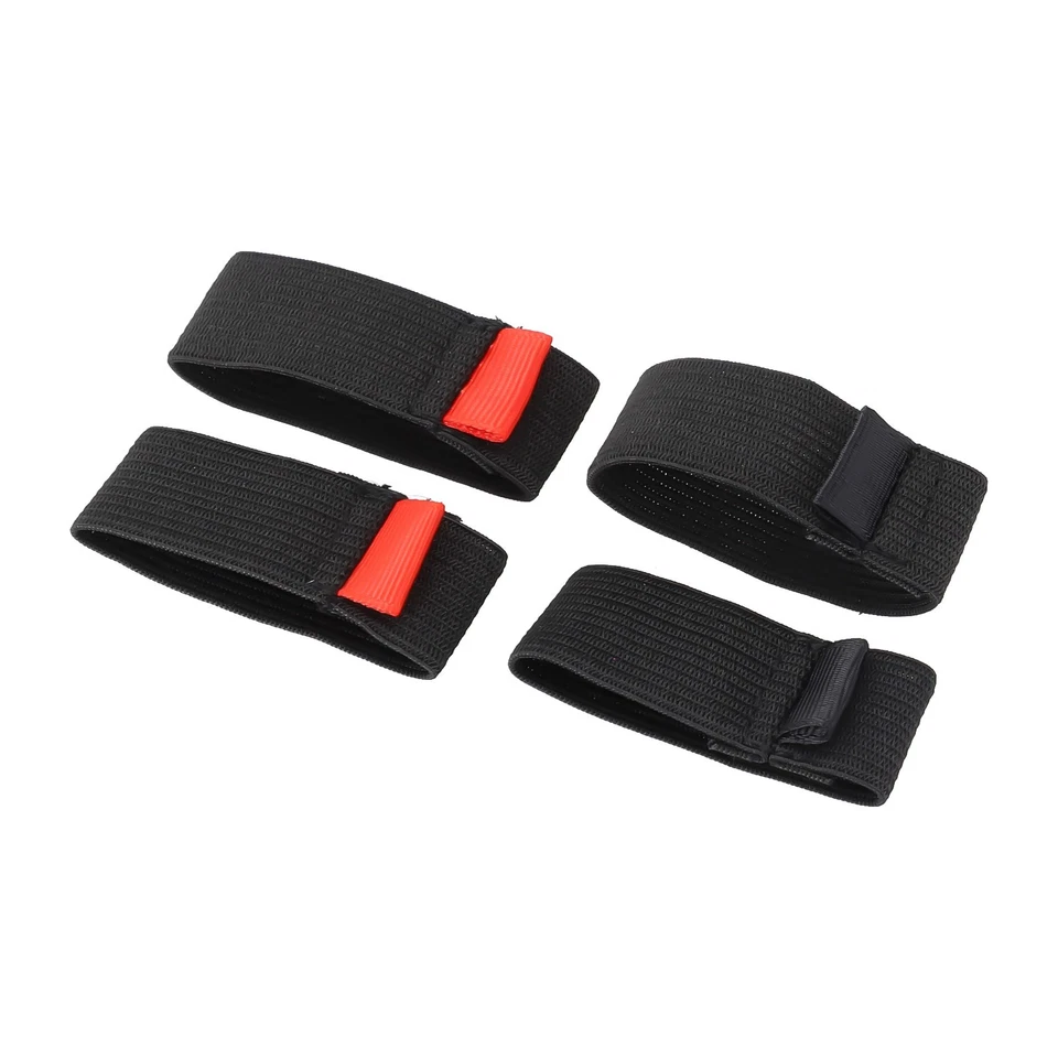 4 X Elastico da Pesca Bobina Cintura Mulinello Protezione Fascia Ruota Durevole