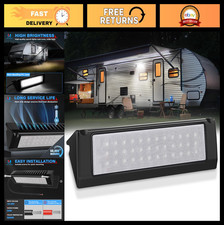 54W LED RV Porch Light 9" - Waterproof Utility Awning Light for Trucks, Trailers