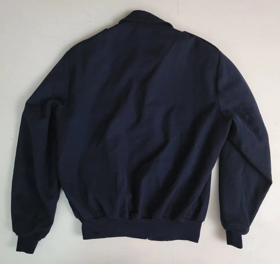 Vintage DSCP Wings Wool Blend Lightweight Military Bomber Harrington Jacket 44 L - Image 2 of 4