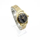 Vintage Omega Seamaster Automatic Bumper Black 34mm 7in Mens Watch #WB4677-2