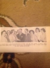 Ephemera 1958 Leicester Picture Halex Ltd Melton J Fenton Miss T Boylan b1s