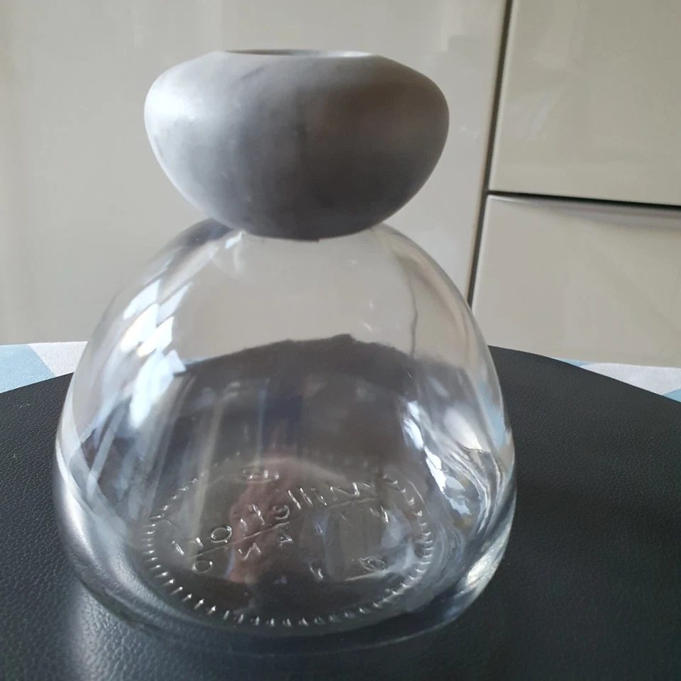 Millefiori Diffuser Glas mit Rattanstäbchen, neu - Bild 4 von 4