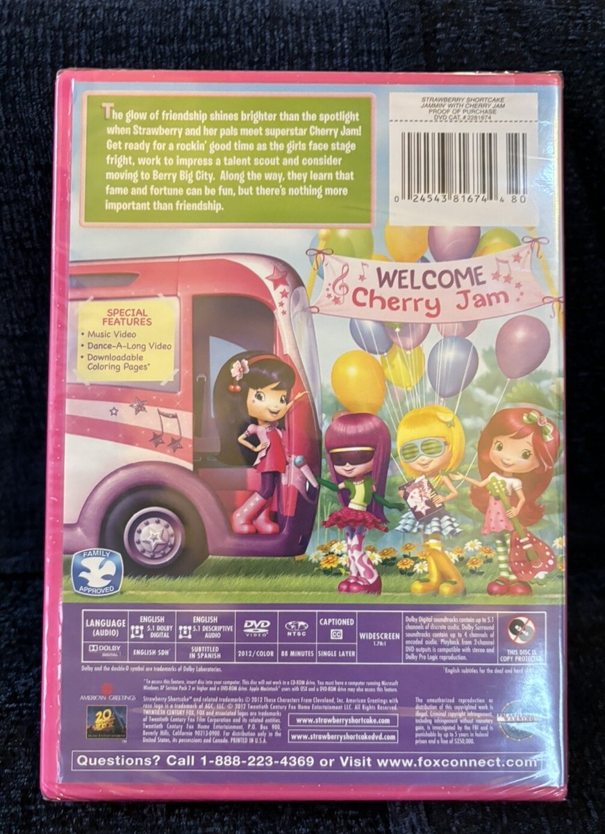 Strawberry Shortcake: Jammin With Cherry Jam (DVD, 2012