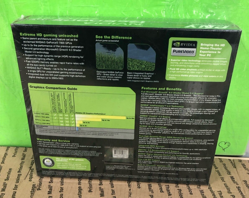 NEW! PNY NVIDIA GeForce 7600 GT (VCG7600GXPB) 256MB GDDR3 SDRAM - Picture 3 of 7