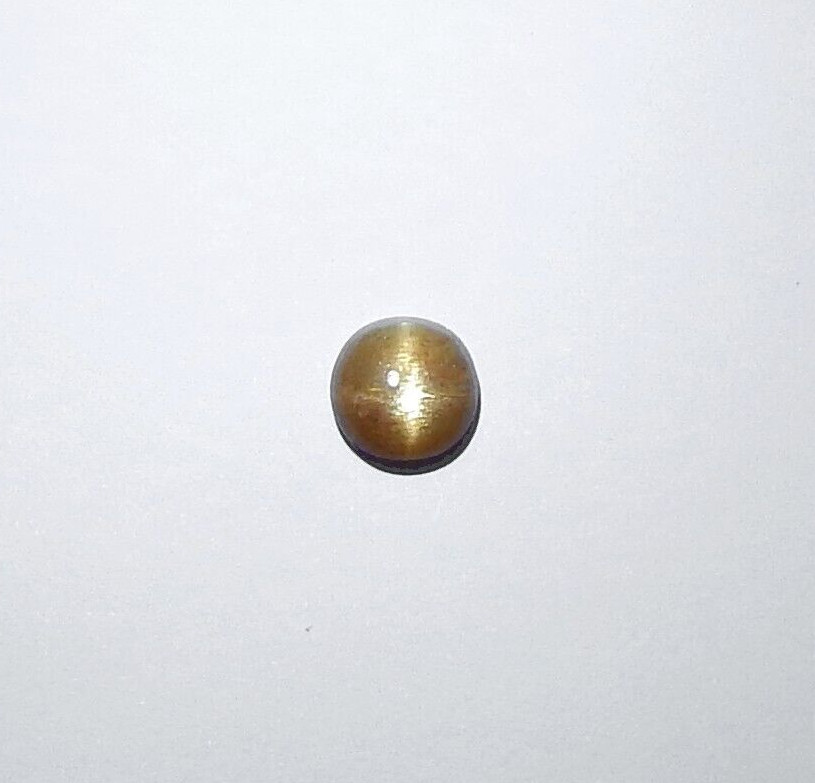 1.9ct Orange Star Sunstone Natural Earth Mined Unheated Round Cab