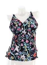 JANTZEN 280546 Women Tankini Top Swimwear, Size 16