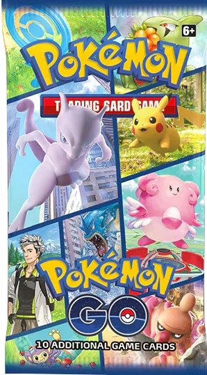 Pokemon Go Factory Sealed Booster Pack 1 pack