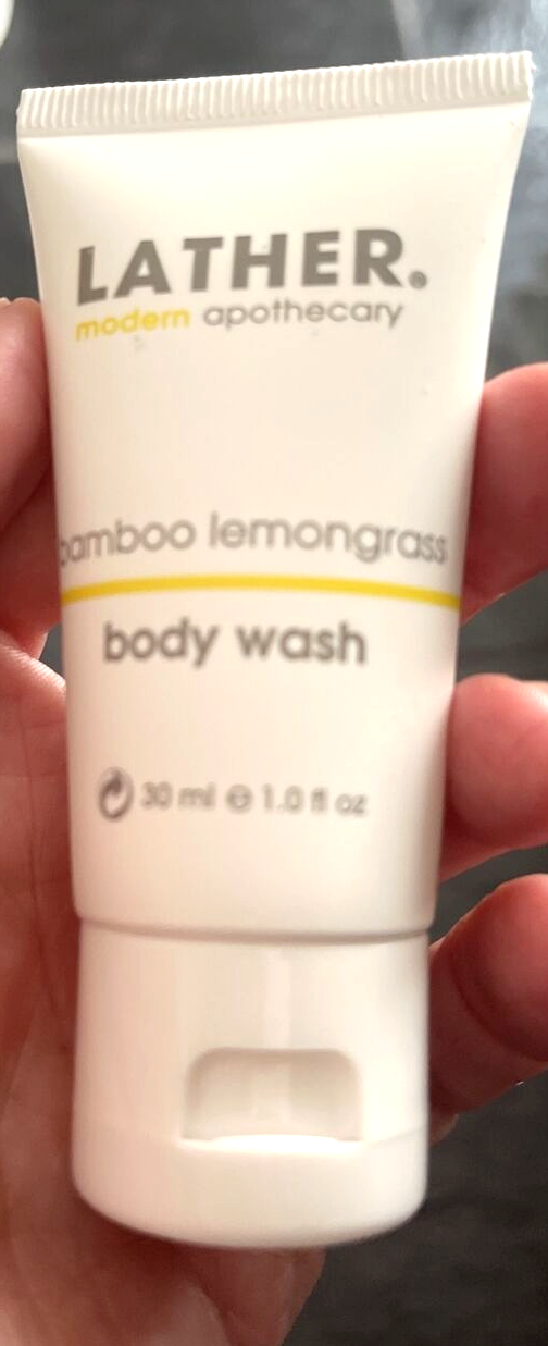 LATHER MODERN APOTHECARY Body Wash Bamboo Lemongrass 1 Oz eBay