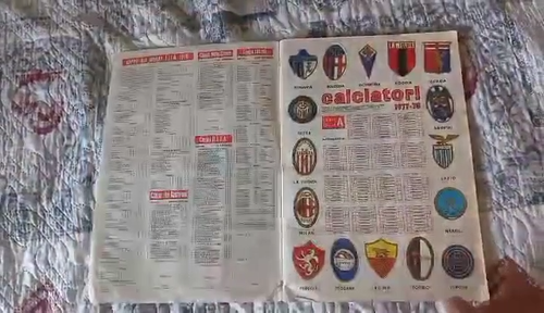 Album Calciatori figurine Panini 1977/78 COMPLETO TRATTABILE VIDEO PAGINA X PAG - Video 1 di 1