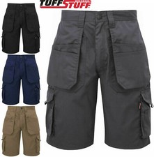 Mens Tuff Stuff 844 Enduro Cargo Combat Multi Pocket Utility Work Shorts Was 822
