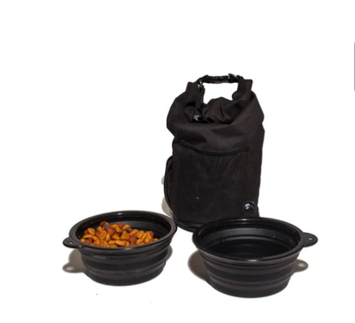 Travel Kit (small Dog) - Holds 25 Cups Includes 2 Bowls