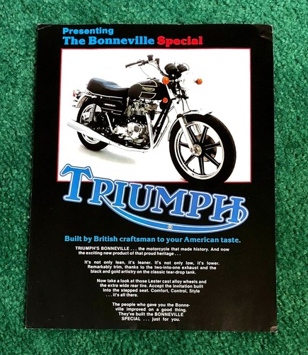 ORIGINAL 1979 TRIUMPH MOTORCYCLE 