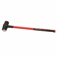 Sledge Hammer 14lb  Soft Grip Fibreglass Shaft & Forged Steel Head Heavy Duty