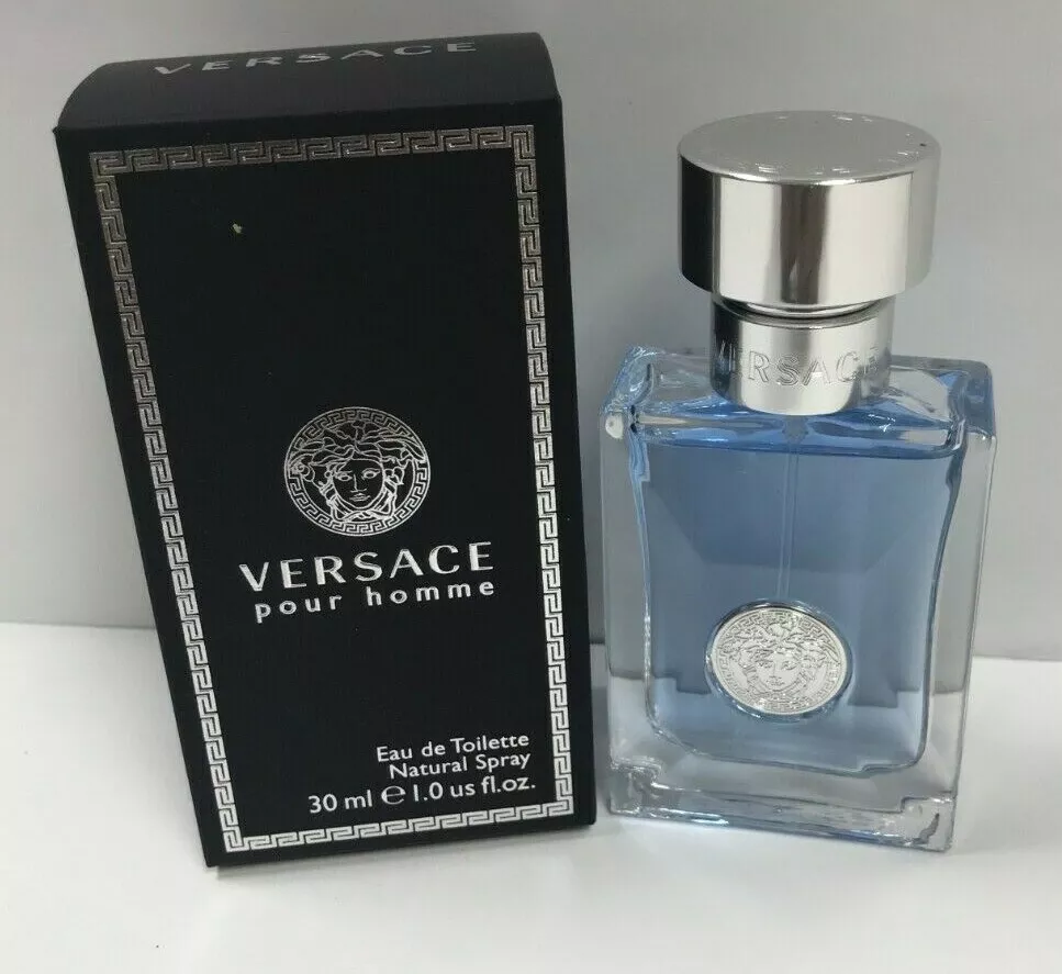 Versace Pour Homme Cologne 1 Oz 30 ML FOR MEN By VERSACE NEW IN SEALED BOX