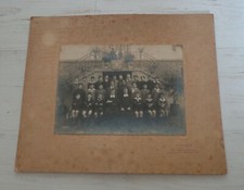 Ottoman Photo School Class Pera Constantinople Turkey 1900 Antique Weinberg