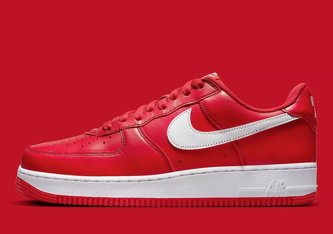 Nike Air Force 1 Low 07 Retro University Red White Sneaker FD7039