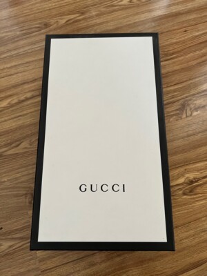 Gucci Empty Men's Shoe Box - Black & White | eBay