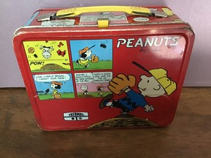 vintage peanuts lunch box