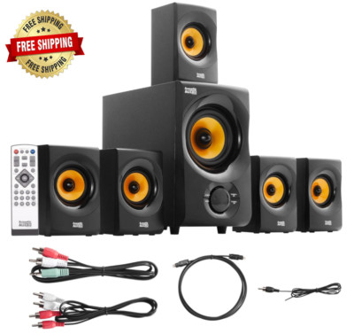 Teatro Cine En Casa Equipo De Sonido Bocinas Bluetooth Bajos Potentes Calidad