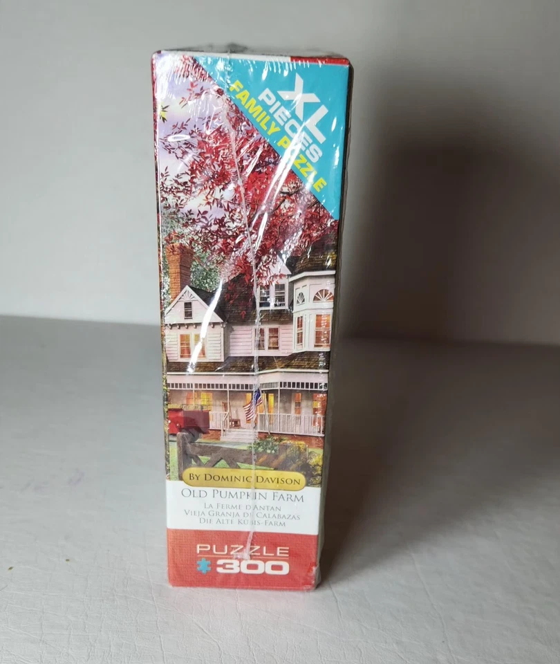 Rompecabezas Dominic Davison nuevo sellado Eurographics Old Pumpkin Farm 300 piezas Foto 4 de 4