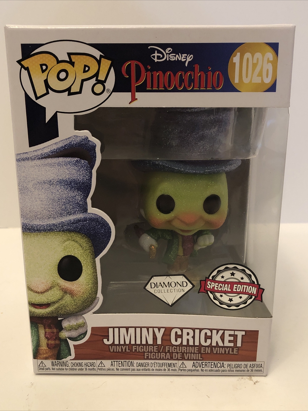 Funko Pop! Pinocho - Pepito Colección Diamantes De Grillo Edición Especial