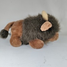 Russ Berrie Co Buffalo Plush Cody 12" Stuffed Animal Brown