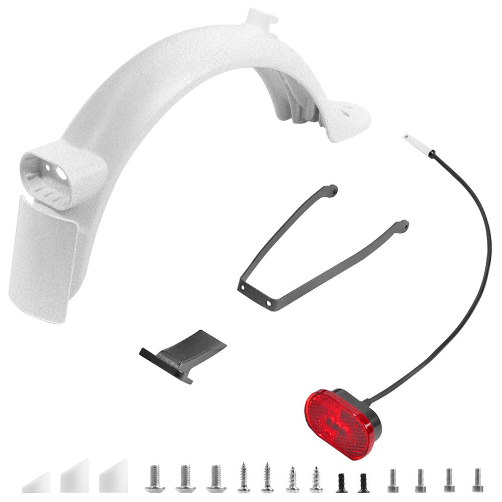 Garde-boue Arrière Complet Pour Trottinette Xiaomi M365, 1S, Pro, Pro2, Mi3 - Support Inclus - Neuf