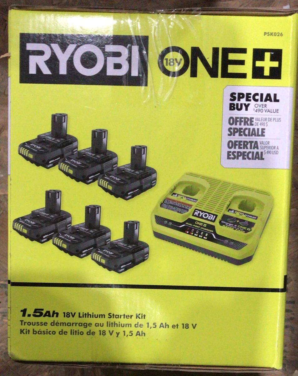 Cisaille à gazon + batterie/chargeur + coupe-branches ONE+ - RYOBI