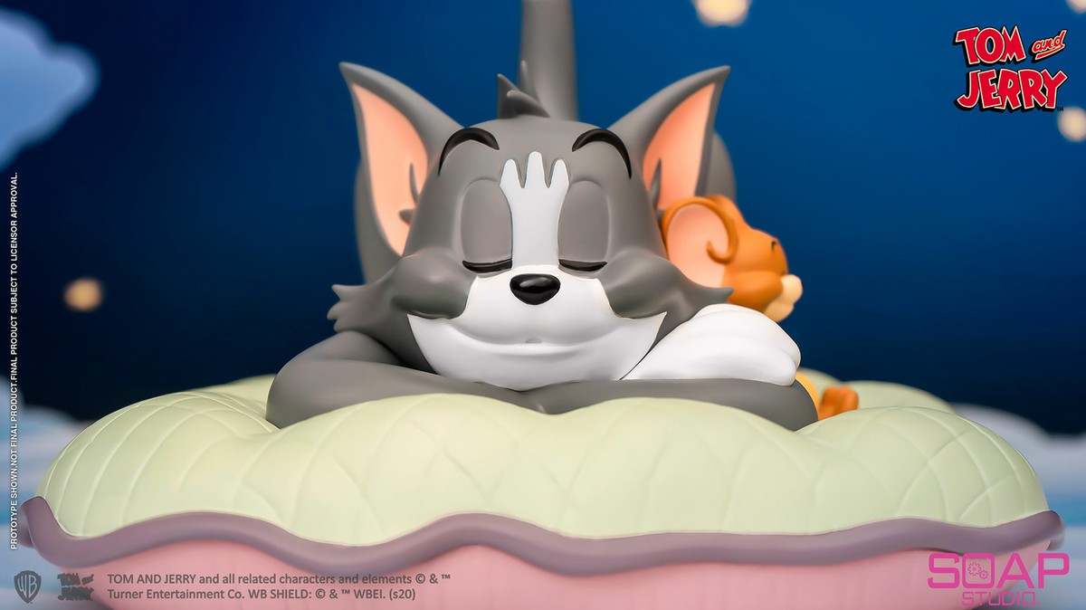 Soap Studio Tom and Jerry Sweet Dreams Figure New In Stock and