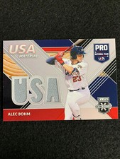 2020 Elite Extra Edition USA Material Jersey Alec Bohm Pro National Team🔥