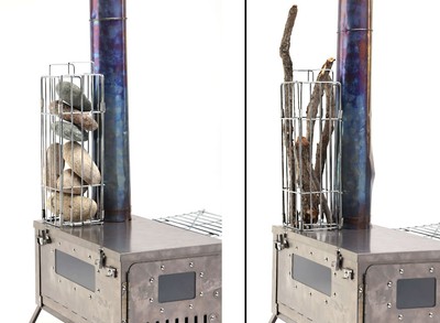 Woods Walker Titanium hot Tent wood Stove folding Wood ultra-light UK new |  eBay