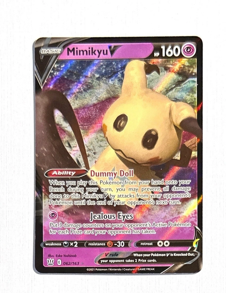 Mimikyu V Pokémon TCG Cards for sale | eBay