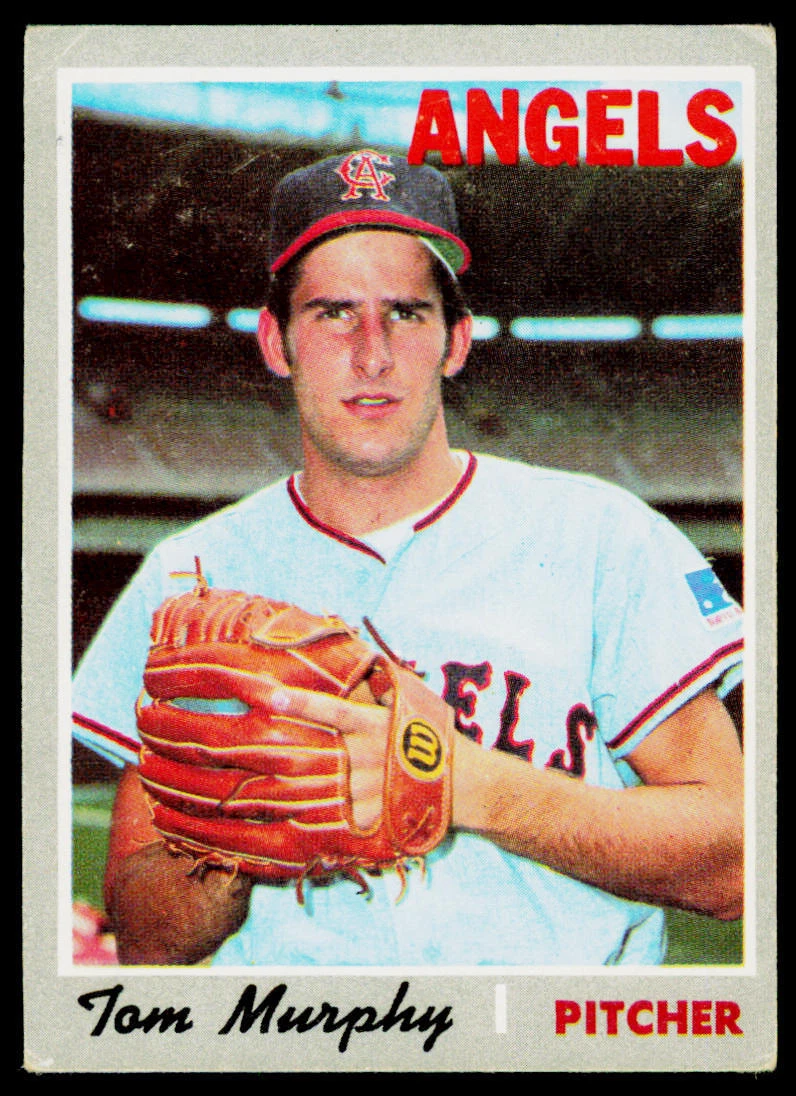 1970 Topps Tom Murphy 351 California Angels