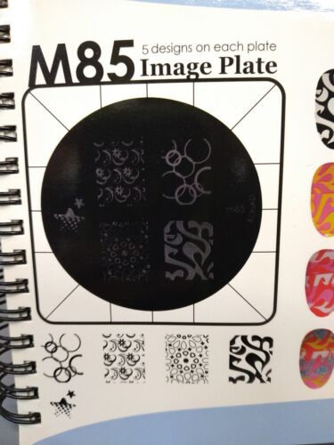 Konad M85 Stamping Nail Art Image Plate - Picture 1 of 4