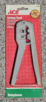 #ad #ad Ace Hardware Telephone Line Crimper 32346 Modular 2 Way Phone Line Tool $11.98