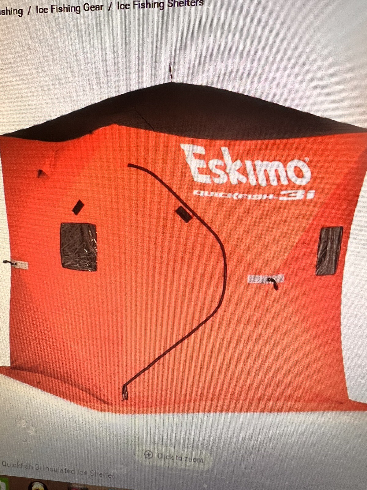 Eskimo QuickFish 3i Portable Ice Fishing Shelter 12642011337 eBay