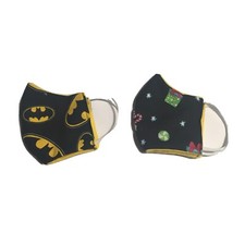 Cloth Face Masks Kids Size Pre-school 3-4 Years Batman Christmas