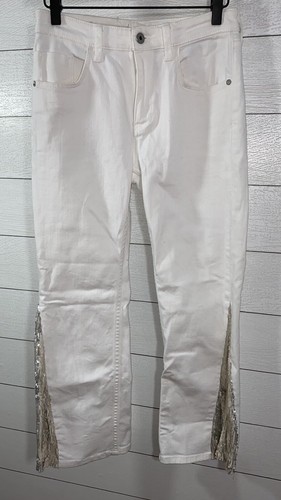 Letterpress Flare Leg Jeans 