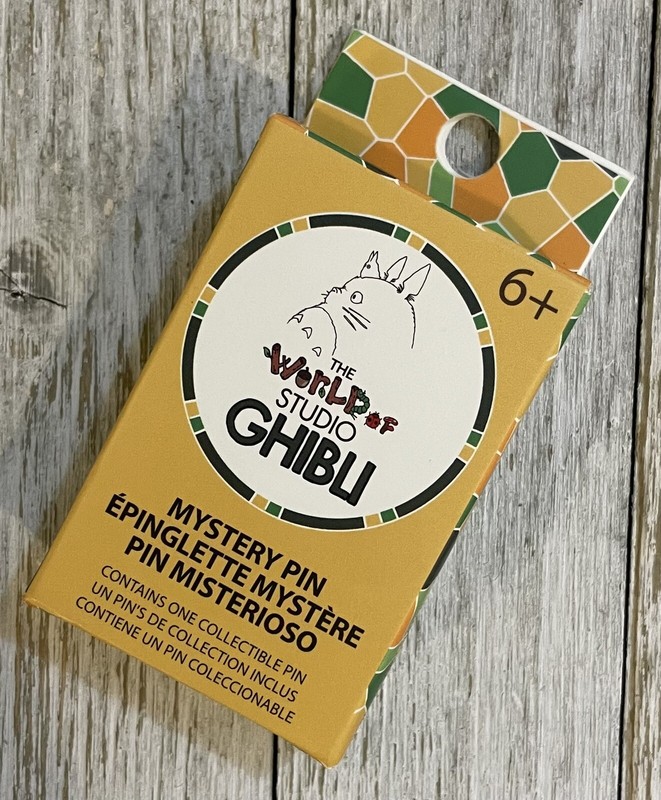 YAY!  NEW IN BOX! Studio Ghibli Mystery Metal Enamel Pin Box!