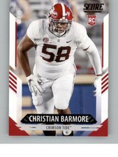 2021 Score Christian Barmore 349  RC  Alabama Crimson Tide